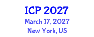 International Conference on Psychology (ICP) March 17, 2027 - New York, United States