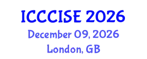 International Conference on Computer, Communication and Information Sciences, and Engineering (ICCCISE) December 09, 2026 - London, United Kingdom