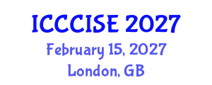 International Conference on Computer, Communication and Information Sciences, and Engineering (ICCCISE) February 15, 2027 - London, United Kingdom