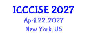 International Conference on Computer, Communication and Information Sciences, and Engineering (ICCCISE) April 22, 2027 - New York, United States
