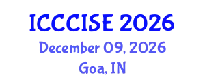 International Conference on Computer, Communication and Information Sciences, and Engineering (ICCCISE) December 09, 2026 - Goa, India