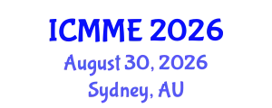 International Conference on Metallurgical and Materials Engineering (ICMME) August 30, 2026 - Sydney, Australia