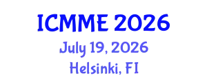International Conference on Metallurgical and Materials Engineering (ICMME) July 19, 2026 - Helsinki, Finland