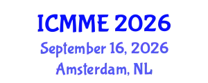 International Conference on Metallurgical and Materials Engineering (ICMME) September 16, 2026 - Amsterdam, Netherlands