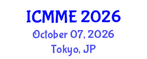 International Conference on Metallurgical and Materials Engineering (ICMME) October 07, 2026 - Tokyo, Japan