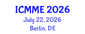International Conference on Metallurgical and Materials Engineering (ICMME) July 22, 2026 - Berlin, Germany