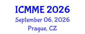 International Conference on Metallurgical and Materials Engineering (ICMME) September 06, 2026 - Prague, Czechia