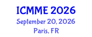 International Conference on Metallurgical and Materials Engineering (ICMME) September 20, 2026 - Paris, France