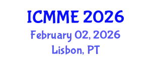 International Conference on Metallurgical and Materials Engineering (ICMME) February 02, 2026 - Lisbon, Portugal