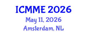 International Conference on Metallurgical and Materials Engineering (ICMME) May 11, 2026 - Amsterdam, Netherlands