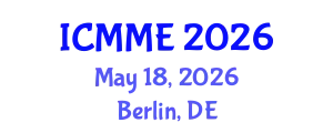 International Conference on Metallurgical and Materials Engineering (ICMME) May 18, 2026 - Berlin, Germany
