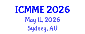 International Conference on Metallurgical and Materials Engineering (ICMME) May 11, 2026 - Sydney, Australia