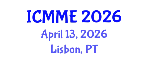 International Conference on Metallurgical and Materials Engineering (ICMME) April 13, 2026 - Lisbon, Portugal