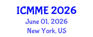 International Conference on Metallurgical and Materials Engineering (ICMME) June 01, 2026 - New York, United States
