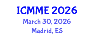 International Conference on Metallurgical and Materials Engineering (ICMME) March 30, 2026 - Madrid, Spain