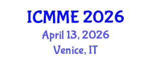 International Conference on Metallurgical and Materials Engineering (ICMME) April 13, 2026 - Venice, Italy