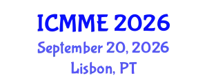 International Conference on Metallurgical and Materials Engineering (ICMME) September 20, 2026 - Lisbon, Portugal