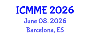 International Conference on Metallurgical and Materials Engineering (ICMME) June 08, 2026 - Barcelona, Spain