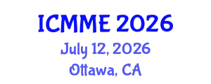 International Conference on Metallurgical and Materials Engineering (ICMME) July 12, 2026 - Ottawa, Canada