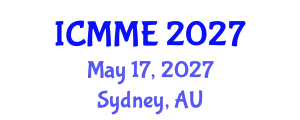 International Conference on Metallurgical and Materials Engineering (ICMME) May 17, 2027 - Sydney, Australia