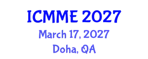 International Conference on Metallurgical and Materials Engineering (ICMME) March 17, 2027 - Doha, Qatar