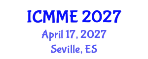 International Conference on Metallurgical and Materials Engineering (ICMME) April 17, 2027 - Seville, Spain