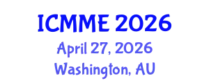 International Conference on Metallurgical and Materials Engineering (ICMME) April 27, 2026 - Washington, Australia