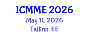 International Conference on Metallurgical and Materials Engineering (ICMME) May 11, 2026 - Tallinn, Estonia