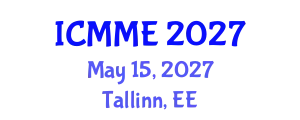 International Conference on Metallurgical and Materials Engineering (ICMME) May 15, 2027 - Tallinn, Estonia