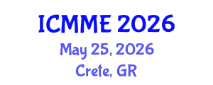 International Conference on Metallurgical and Materials Engineering (ICMME) May 25, 2026 - Crete, Greece