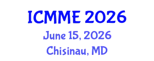 International Conference on Metallurgical and Materials Engineering (ICMME) June 15, 2026 - Chisinau, Republic of Moldova