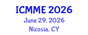 International Conference on Metallurgical and Materials Engineering (ICMME) June 29, 2026 - Nicosia, Cyprus
