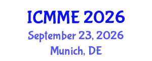 International Conference on Metallurgical and Materials Engineering (ICMME) September 23, 2026 - Munich, Germany