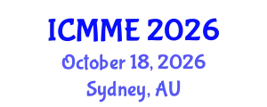 International Conference on Metallurgical and Materials Engineering (ICMME) October 18, 2026 - Sydney, Australia