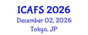 International Conference on Agricultural and Food Sciences (ICAFS) December 02, 2026 - Tokyo, Japan