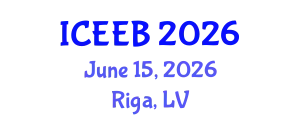 International Conference on Ecology and Environmental Biology (ICEEB) June 15, 2026 - Riga, Latvia