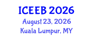 International Conference on Ecology and Environmental Biology (ICEEB) August 23, 2026 - Kuala Lumpur, Malaysia