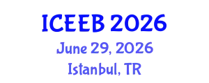 International Conference on Ecology and Environmental Biology (ICEEB) June 29, 2026 - Istanbul, Turkey