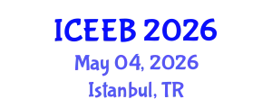 International Conference on Ecology and Environmental Biology (ICEEB) May 04, 2026 - Istanbul, Turkey