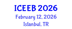International Conference on Ecology and Environmental Biology (ICEEB) February 12, 2026 - Istanbul, Turkey
