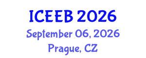 International Conference on Ecology and Environmental Biology (ICEEB) September 06, 2026 - Prague, Czechia