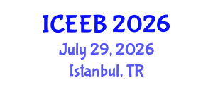 International Conference on Ecology and Environmental Biology (ICEEB) July 29, 2026 - Istanbul, Turkey
