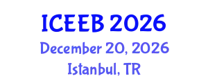 International Conference on Ecology and Environmental Biology (ICEEB) December 20, 2026 - Istanbul, Turkey