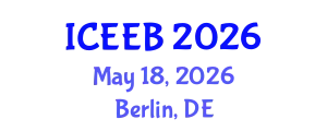 International Conference on Ecology and Environmental Biology (ICEEB) May 18, 2026 - Berlin, Germany
