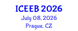 International Conference on Ecology and Environmental Biology (ICEEB) July 08, 2026 - Prague, Czechia