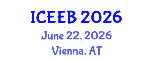 International Conference on Ecology and Environmental Biology (ICEEB) June 22, 2026 - Vienna, Austria