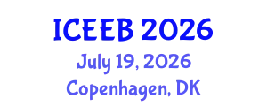 International Conference on Ecology and Environmental Biology (ICEEB) July 19, 2026 - Copenhagen, Denmark