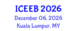 International Conference on Ecology and Environmental Biology (ICEEB) December 06, 2026 - Kuala Lumpur, Malaysia