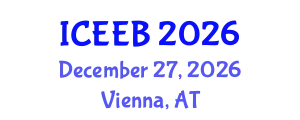 International Conference on Ecology and Environmental Biology (ICEEB) December 27, 2026 - Vienna, Austria