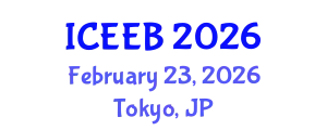 International Conference on Ecology and Environmental Biology (ICEEB) February 23, 2026 - Tokyo, Japan